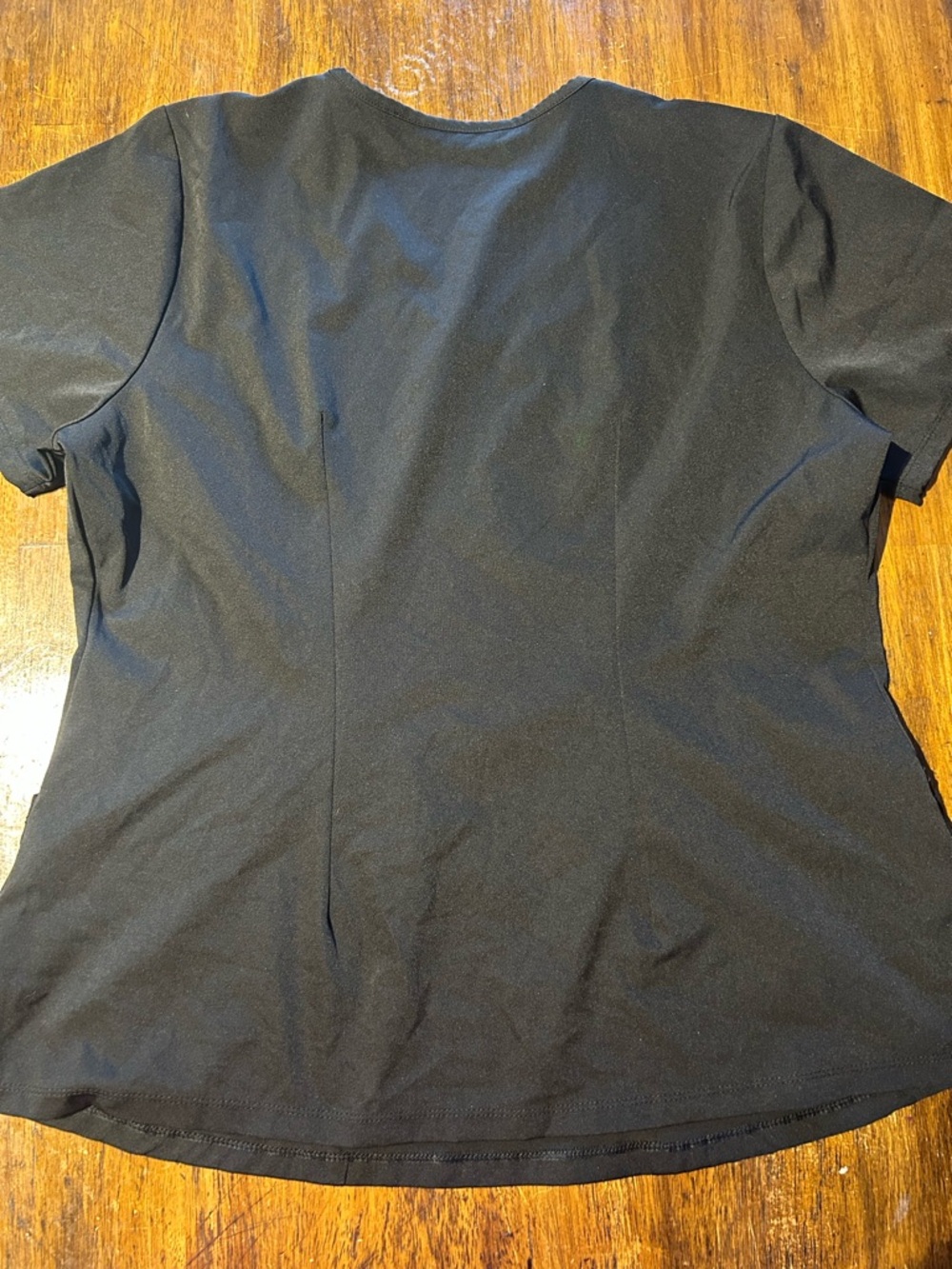 Healing Hands Black Scrub Top - Picture 3 of 3